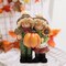 Fall Thanksgiving Scarecrow Couple Table Decorations Indoor, Resin Thanksgiving Scarecrow Figurines-Fall Thanksgiving Gifts-Fall Decorations for Home